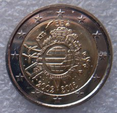 1709-180127 Belgie 2 euro 2012 , 10 jaar euro